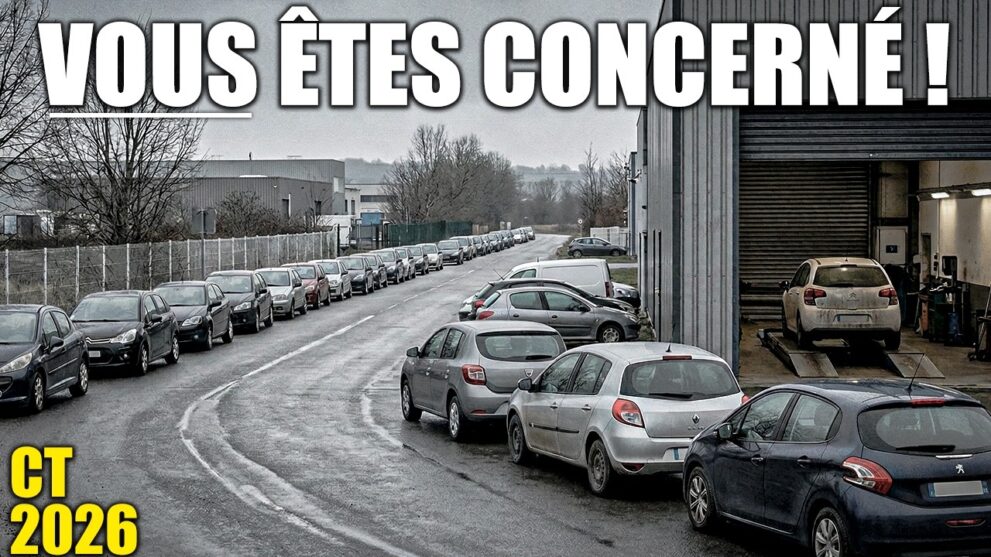1,7 MILLION de Voitures BLOQUÉES au Contrôle Technique en 2026