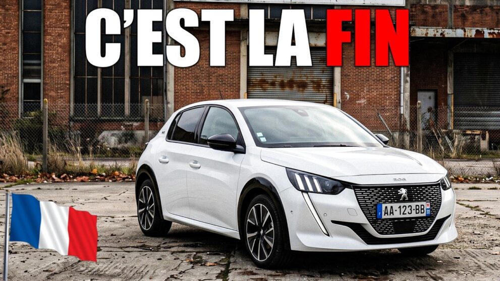 FIN d&rsquo;une ÈRE : la DERNIÈRE Usine Auto de FRANCE FERME