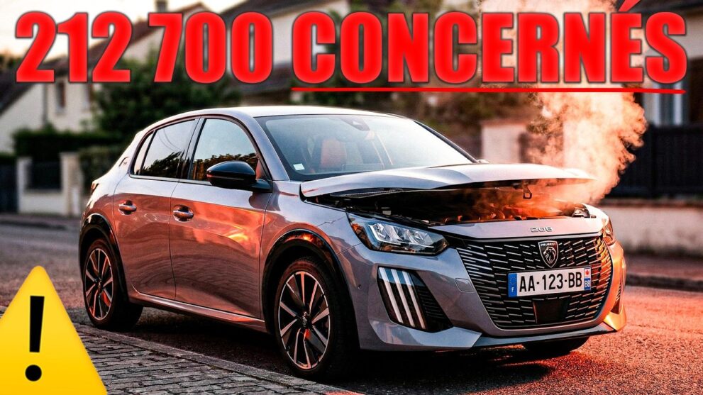 Le Remplaçant du PURETECH PREND FEU : 212 700 Voitures CONCERNÉES