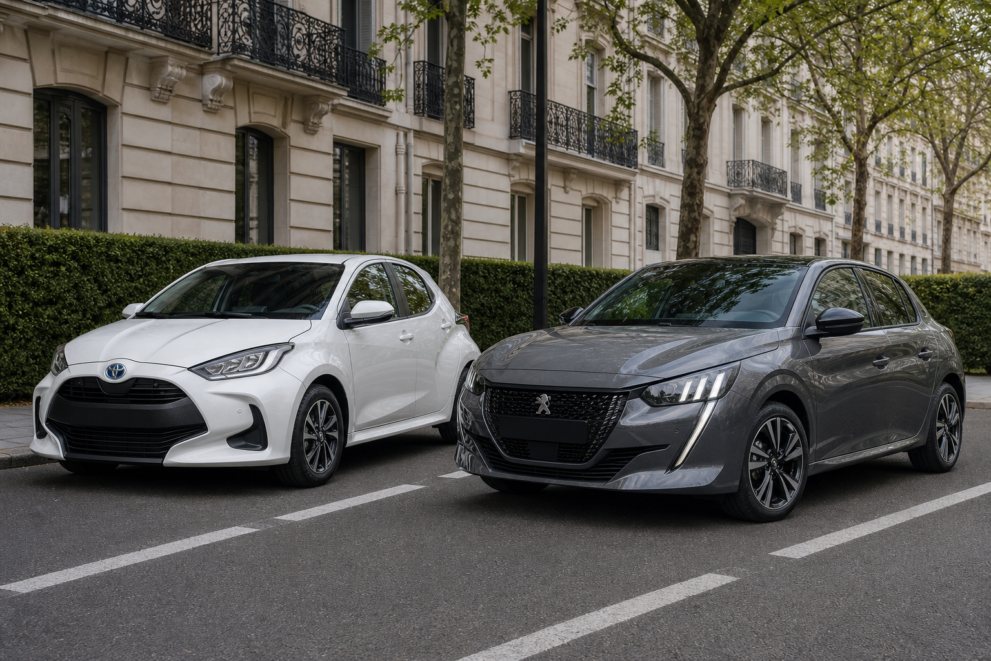 Toyota yaris hybride vs peugeot 208 puretech consommation reelle ecart