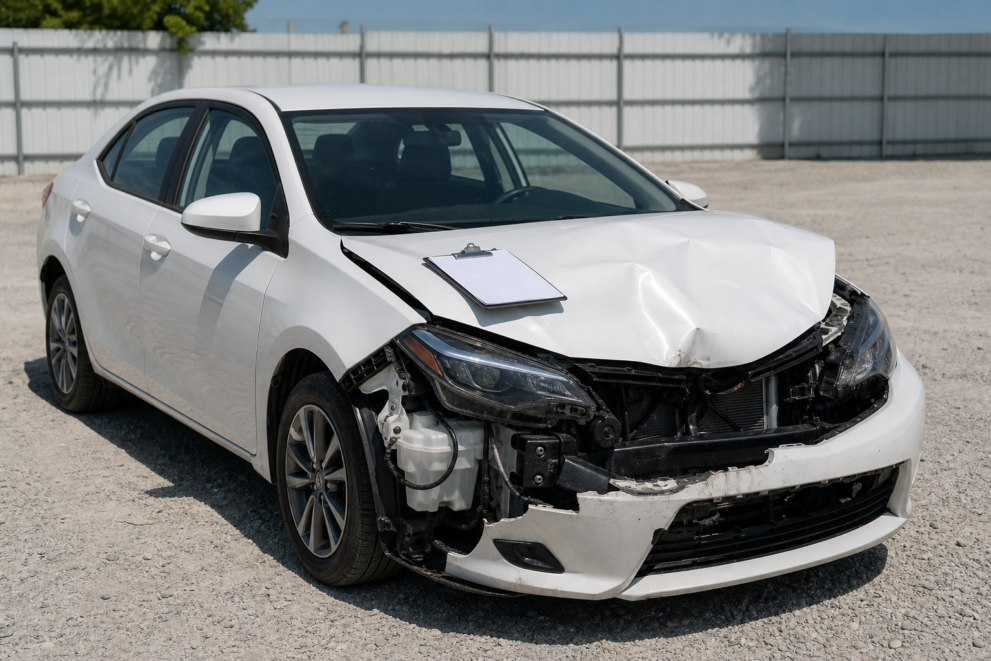 Vehicule economiquement irreparable assureur casse